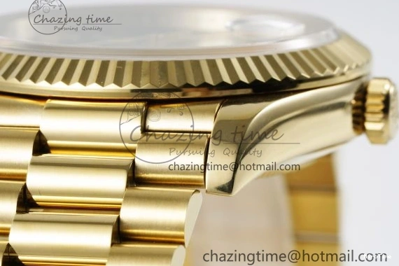 MiroTime 1229 Day Date 40 228238 YG JDF 1:1 Best Edition Green Dial on YG Bracelet VR EyeCatching 2245